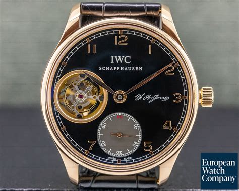 iwc portoghese black dial|iwc portugieser tourbillon.